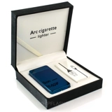 USB - Arc - Rectangular Lighter - Blue
