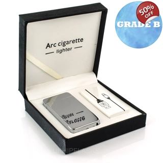 USB - Arc - Rectangular Lighter - Silv..