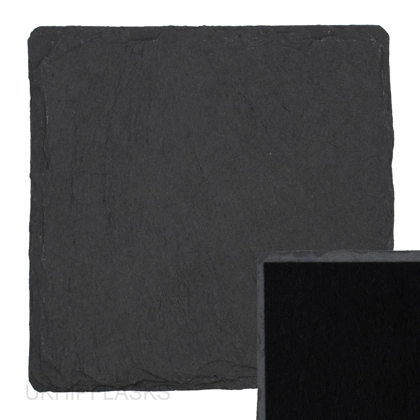 Coaster - Natural - Square (Black Felt Back)