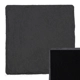 Coaster - Natural - Square (Black ..