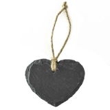 Slate - Hanging Heart - Small