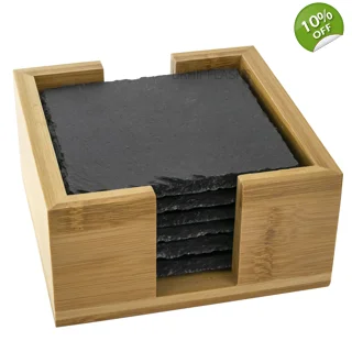 Set - Bamboo Box + 6 Sq.. Set - Bamboo Box + 6 Sq..