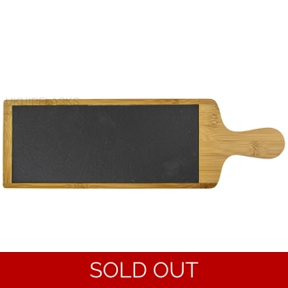 Slate Bamboo Serving Board