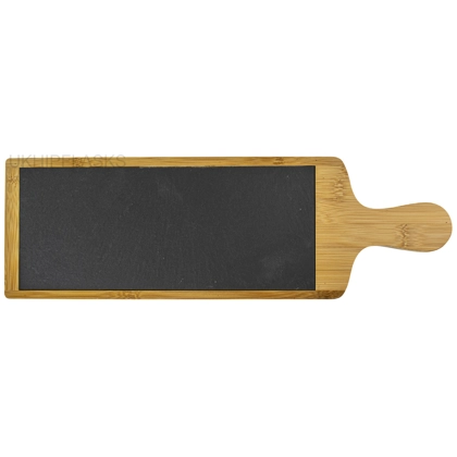 Slate Bamboo Serving Board