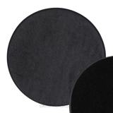 Thick Coaster - Round (Black Felt Back)