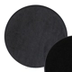 Thick Coaster - Round (Black Felt ..