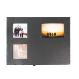 Slate Photo Frame (Triple)