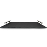 Slate Serving Platter With Stainless S..