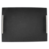 Slate Serving Platter With Stainless Streel Handles - 40x30cm