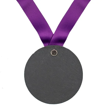Slate - Medal With Webbing