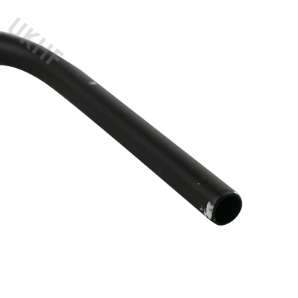 Steel - Bent Straw - Black with White Splashes