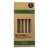 Set of 4 Straight Straws + 1 Brush