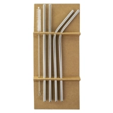 Set of 2 x Bent 2 x Straight Straws + ..