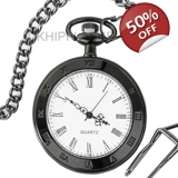 Quartz - Roman - Open Front - Black Po..