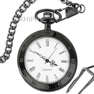 Quartz - Roman - Open Front - Black Po..