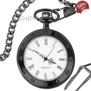 Quartz - Roman - Open Front - Black Po..