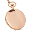 Quartz - Roman - Open Front - Rose gold Pocket Watch