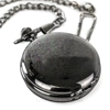 Mechanical - Roman - Black Pocket Watch