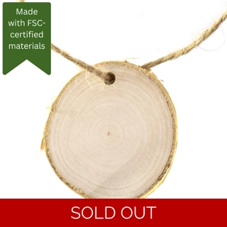 Birch Wood - Hole (5-7 cm x 1 cm) Birch Wood - Hole (5-7 cm x 1 cm)