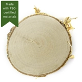 Birch Wood - Plain (8-9 cm x 1 cm)