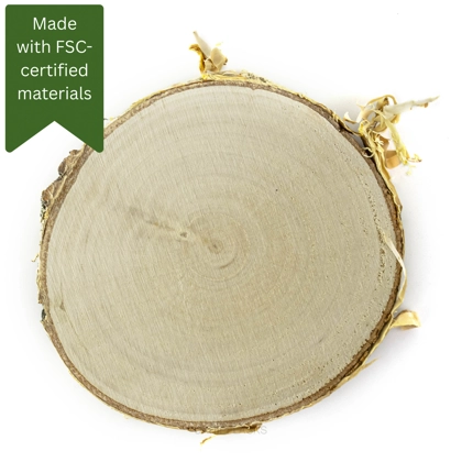 Birch Wood - Plain (8-9 cm x 1 cm)