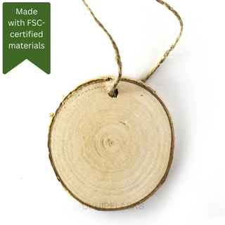 Birch Wood - Hole (8-9 cm x 1cm) Birch Wood - Hole (8-9 cm x 1cm)