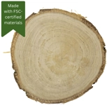 Birch Wood - Plain (10-12cm x 1cm)