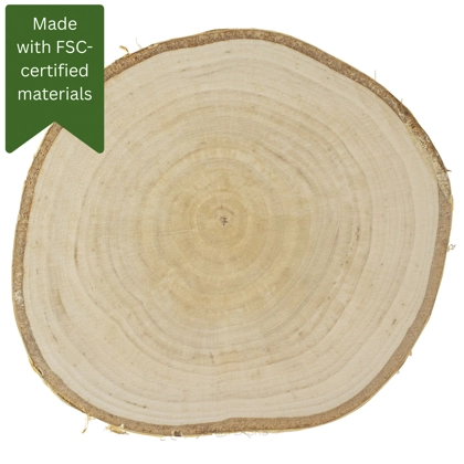 Birch Wood - Plain (12-15cm x 1cm)