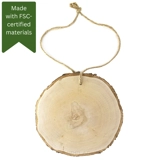 Birch Wood - Hole (33-28cm x 2.5cm)