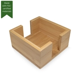Bamboo Coaster Box