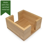 Bamboo Coaster Box