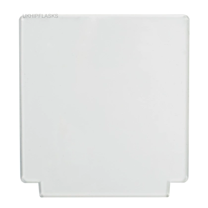 Square with Tab  - 150x150mm - Pre Cut Acrylic - Clear