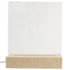Square with Tab  - 150x150mm - Pre Cut Acrylic - Clear