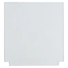Square with Tab - 200x200mm - Pre Cut Acrylic - Clear