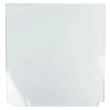 Square with Tab - 300x300mm - Pre Cut Acrylic - Clear