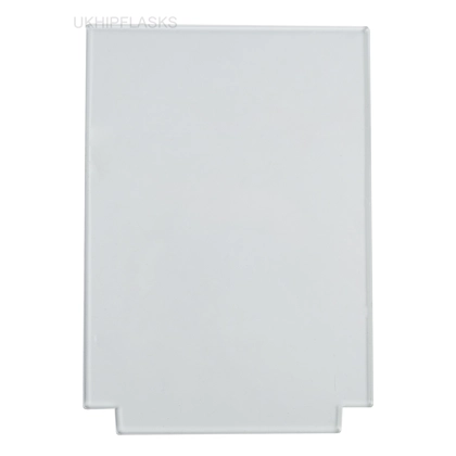 Rectangle with Tab - 150x200mm - Pre Cut Acrylic - Clear