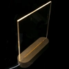 Square  with Tab - 200x200mm - Pre Cut Acrylic - Clear