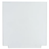 Square with Tab  - 240x240mm - Pre Cut Acrylic - Clear