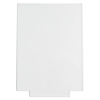 Rectangle with Tab - 150x200mm - Pre Cut Acrylic - Clear