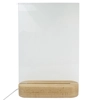 Rectangle with Tab - 200x266mm - Pre Cut Acrylic - Clear