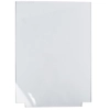 Rectangle With Tab - 180x240mm - Pre Cut Acrylic - Clear