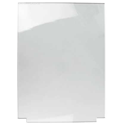 Rectangle with Tab - 300x400mm - Pre Cut Acrylic - Clear