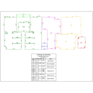 חישוב כמויות באוטוקד