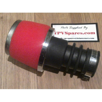 Puch MAXI Red Foam Power Filter for 12/14/15mm Bing