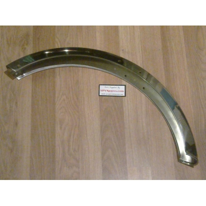 Puch Maxi Stainless Steel Front Mudguard uses "U" shape brace/bracket