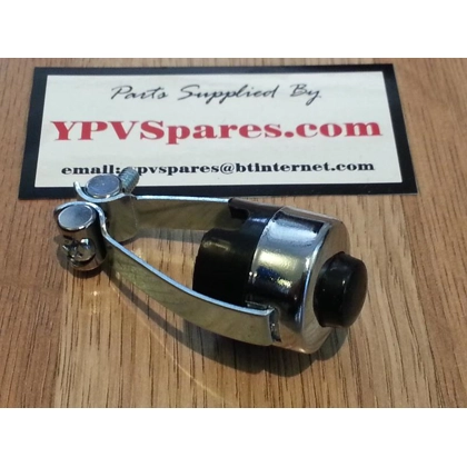 Universal Chrome Kill or Horn Push Button Switch