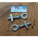 Chain adjusters with plate, 13mm hole