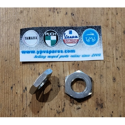 11mm Half/Lock nut Puch wheel spindle,