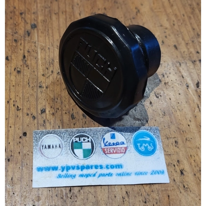 Puch Maxi push in fuel cap with logo
