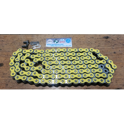 415H yellow YBN 122 link drive chain.